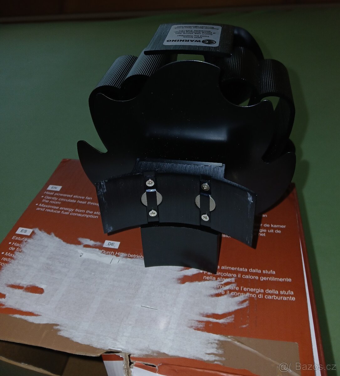 Krbový ventilátor magnetický ...nový