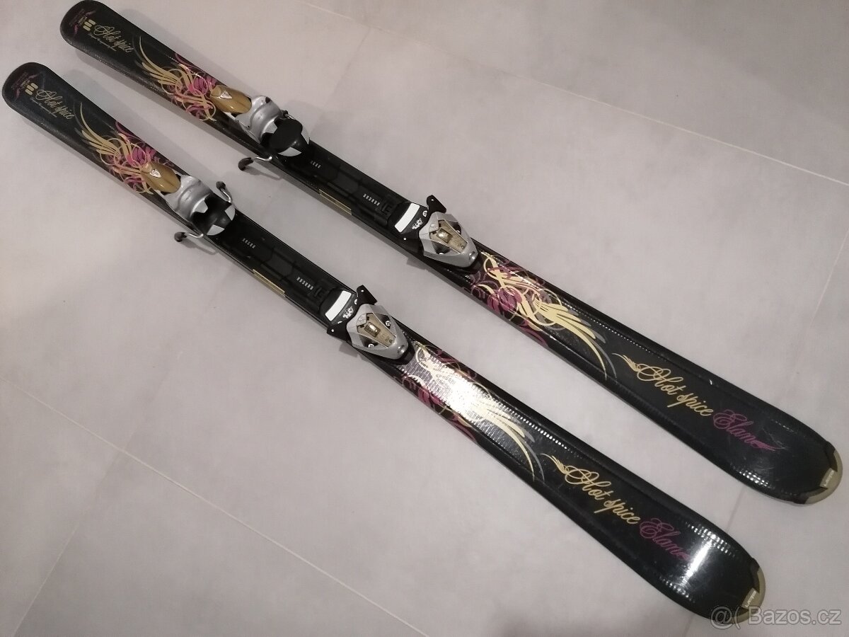 Prodám lyže Elan Hot Spice. Velikost 140cm.