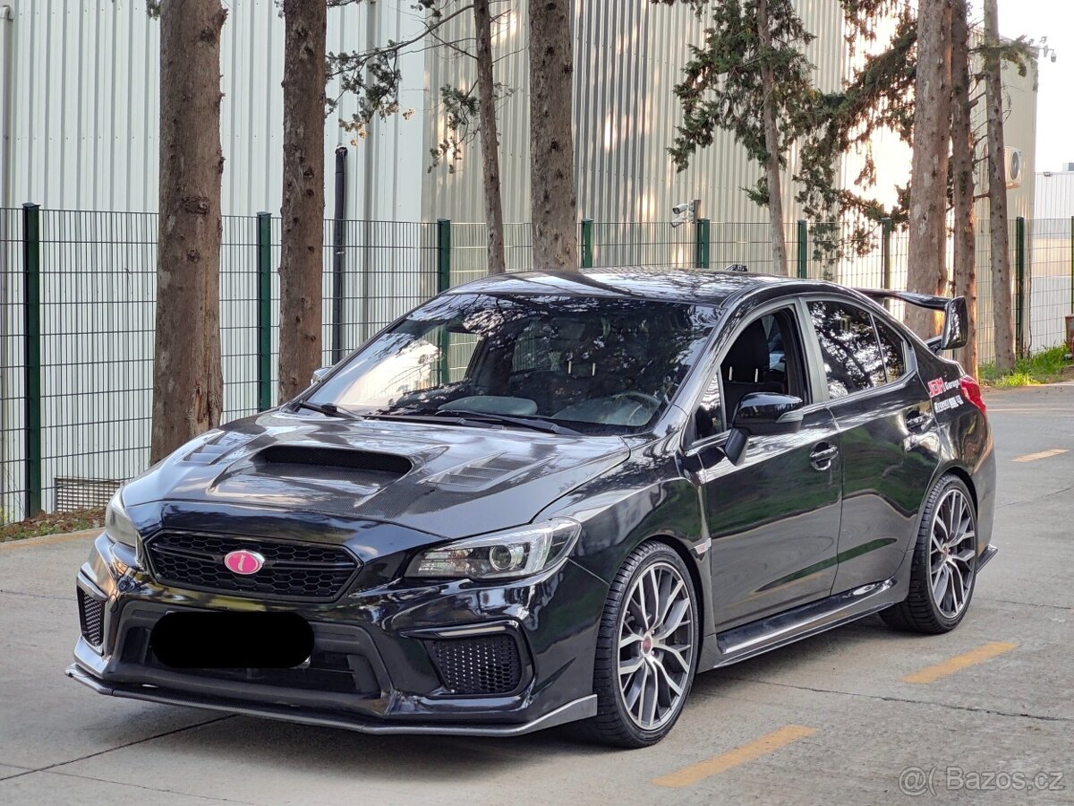 Subaru STi Impreza 2020 krásné velmi rychlé auto lehce laděn