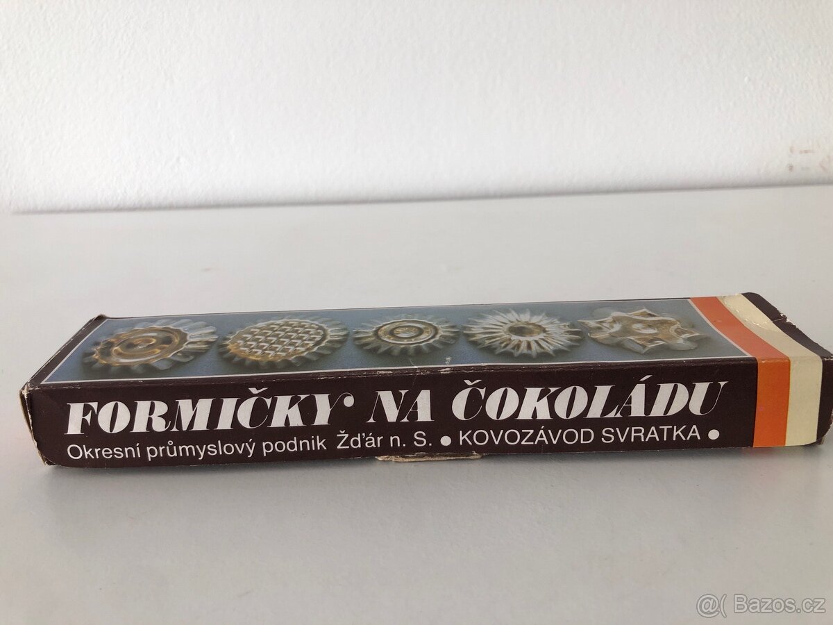 retro formicky na cokoladu