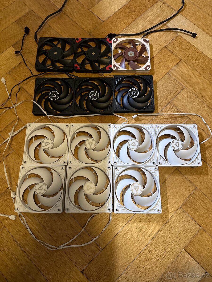 Prodám 120mm ventilátory