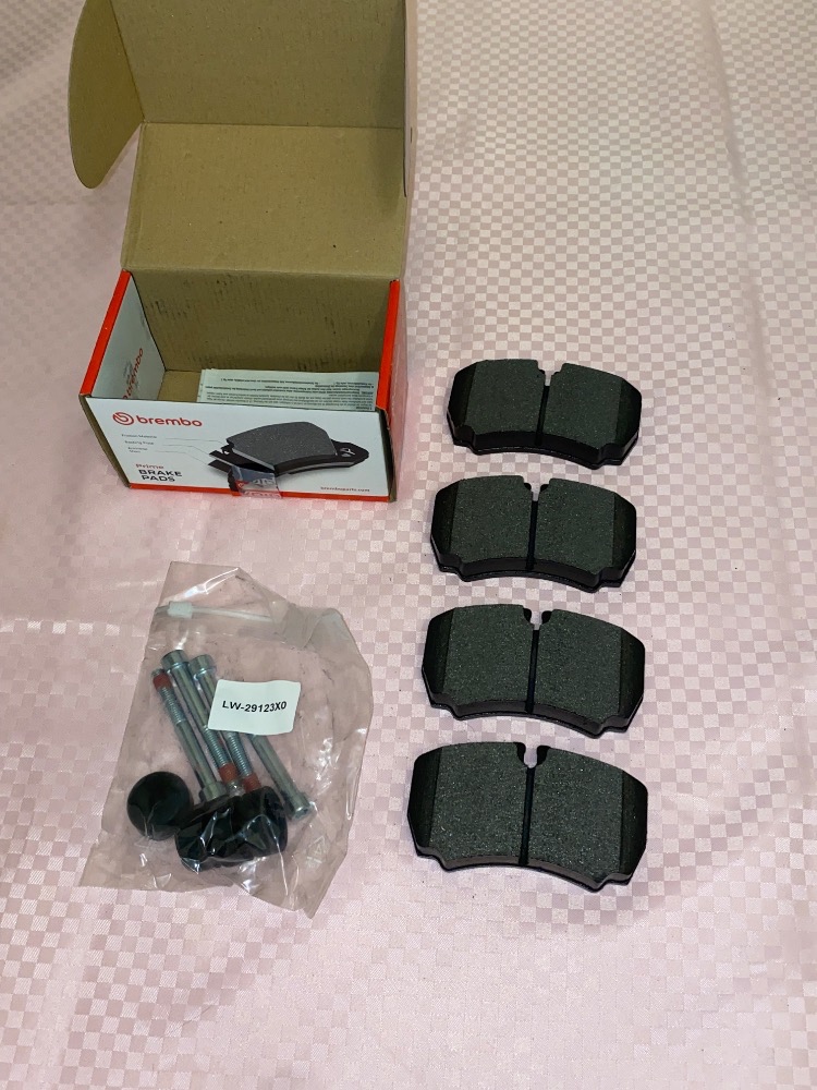 Sada brzdových destiček BREMBO PRIME P A6 023