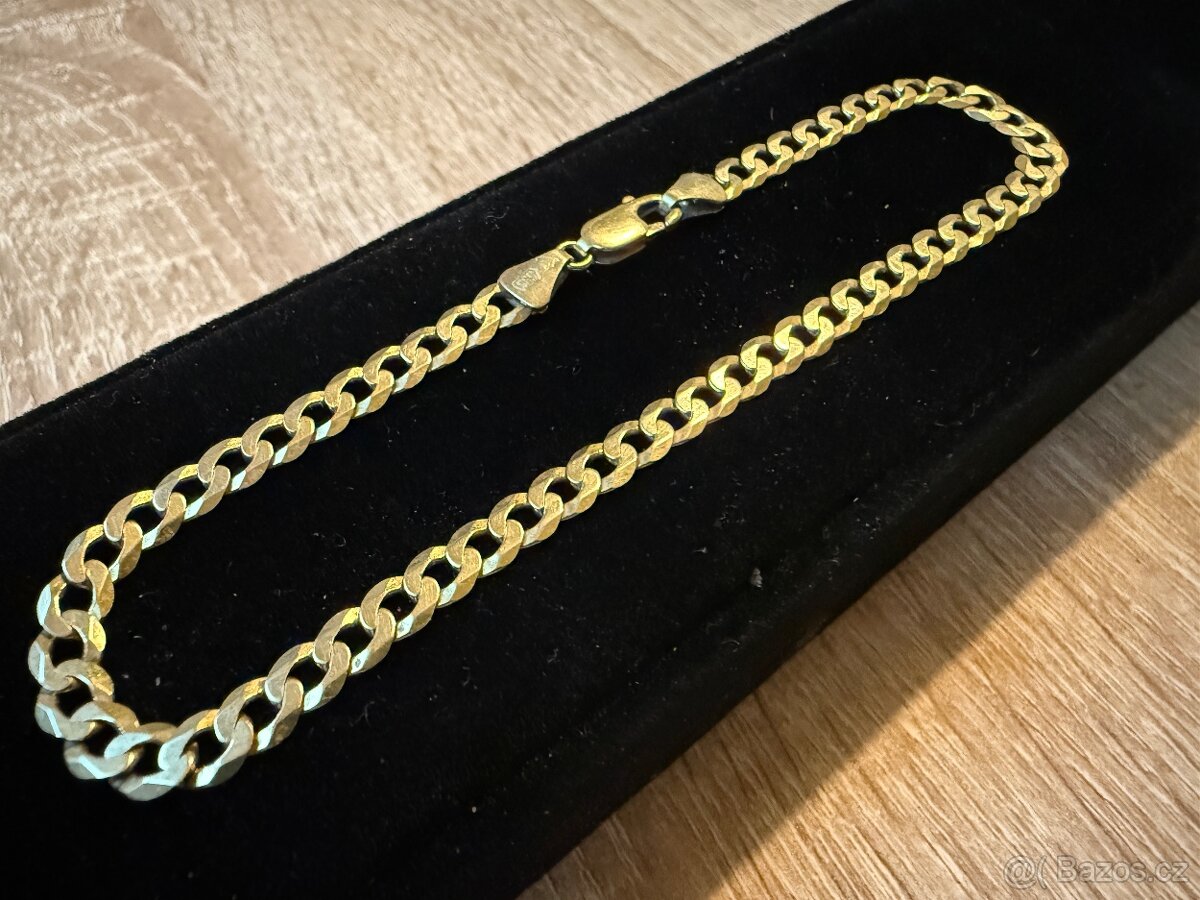 Zlatý náramek 6,54g 585/1000