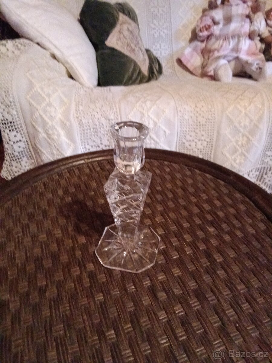 Svícen hranatý broušený