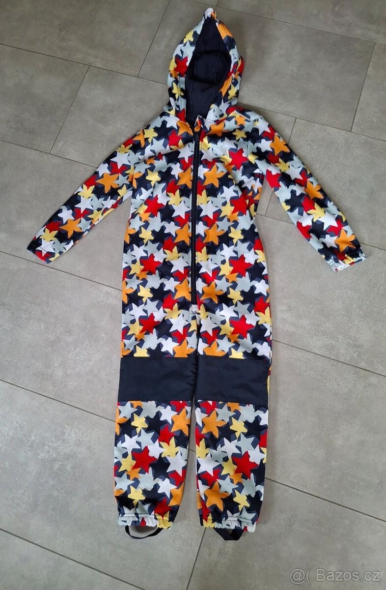 softshellová kombinéza zateplená