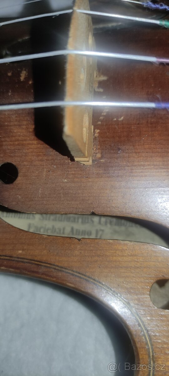 Antonius stradivarius cremonensis,housle