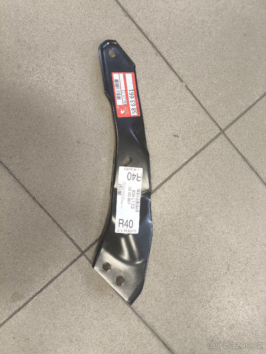 Nová levá část předního čela VW Golf V 2008+