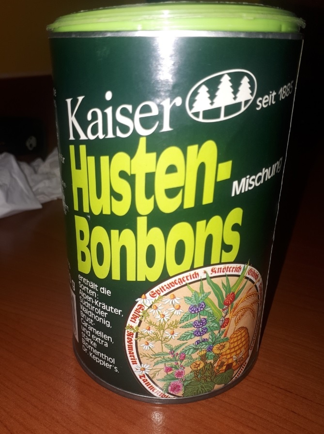 stará krabička - Kaiser Hustenbonbon