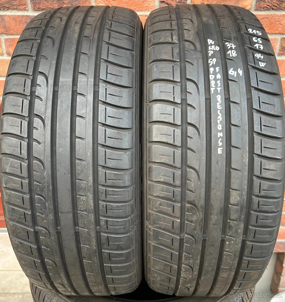Letní pneumatiky 215/55 R17 94W XL Dunlop SP Sport (3718)