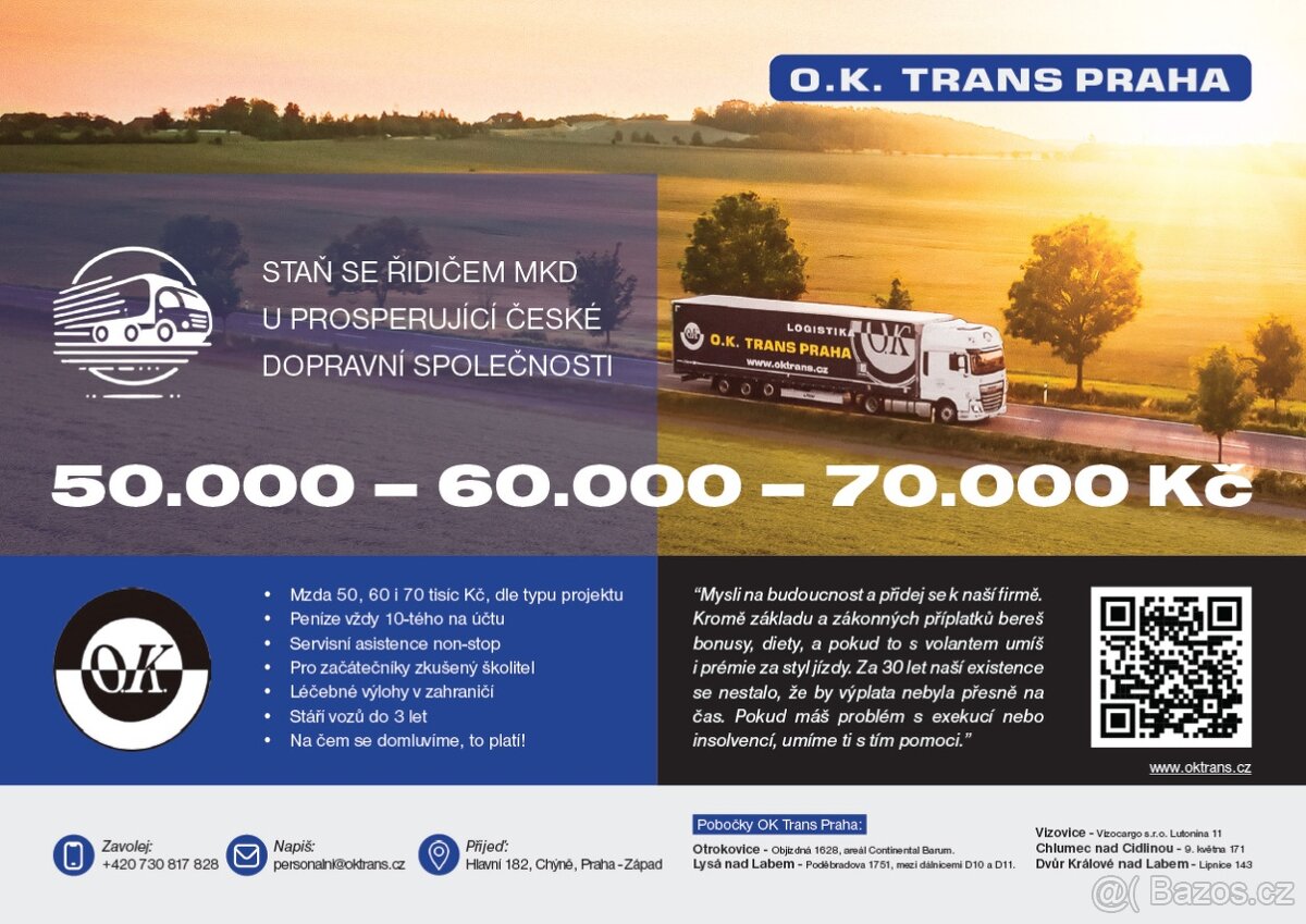 Řidič MKD v OK Trans Praha