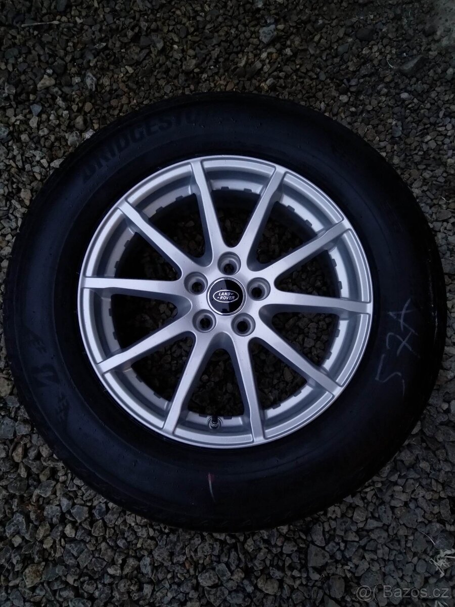 17" sada alu LAND ROVER + TPMS + pneu.