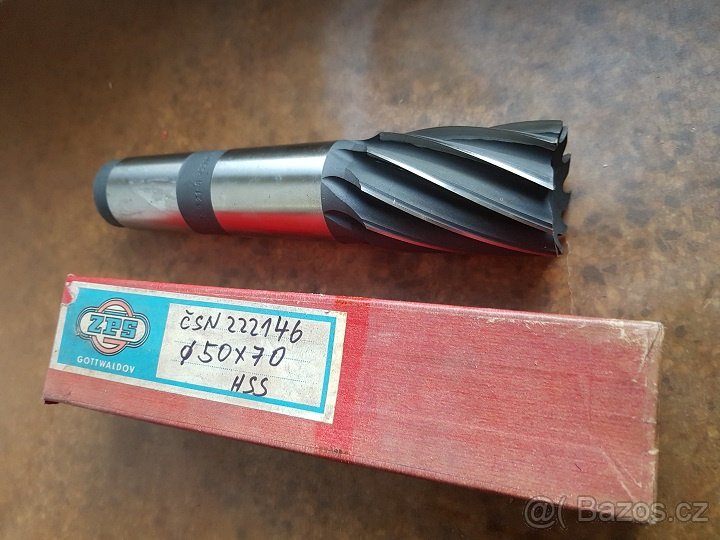 Stopkové frézy ČSN 222146-50x70