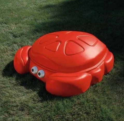 STEP2 Plastové pískoviště Krab s krytem