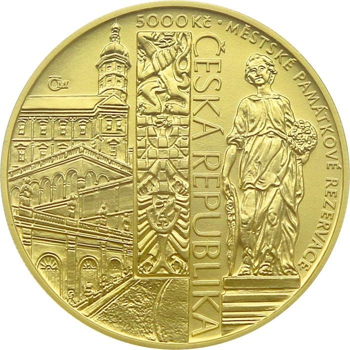 Zlatá mince 5000 Kč - MIKULOV B.K