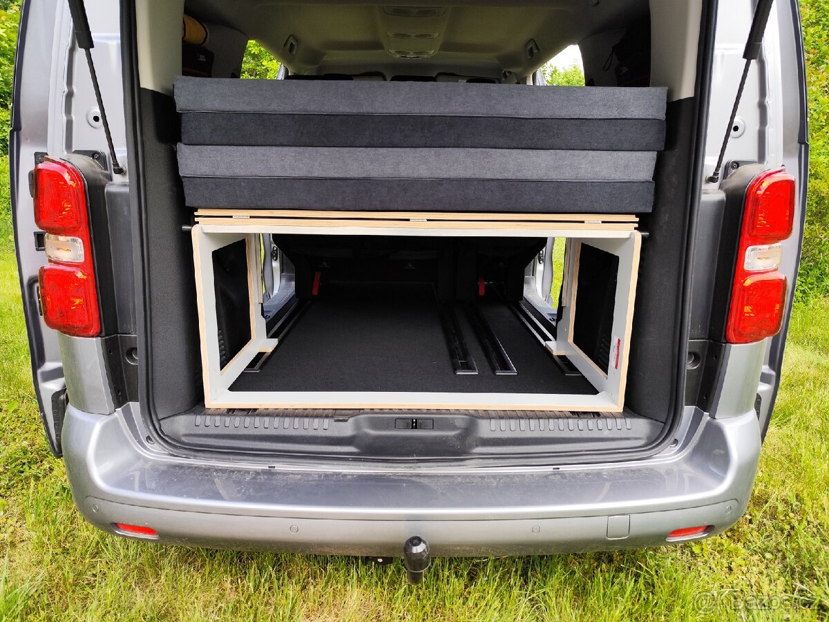Spací vestavba Berlingo, Caddy, Rifter