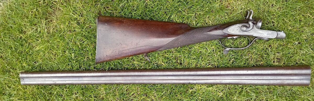 Historicka anglicka brokovnica cal 12/65