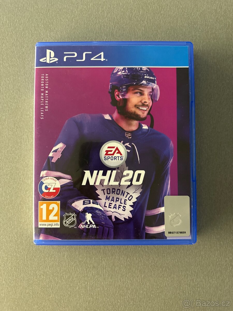 NHL 20 ps4 CZ distribuce