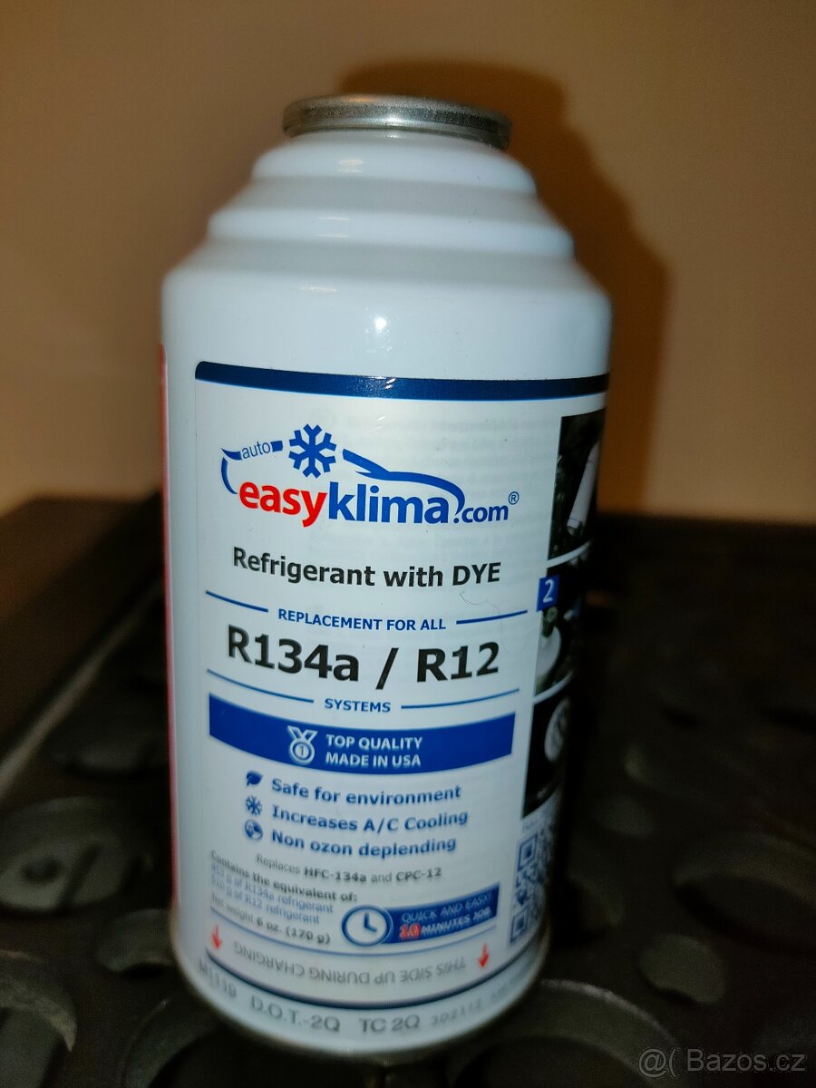Náplň klimatizace R134.. / R12