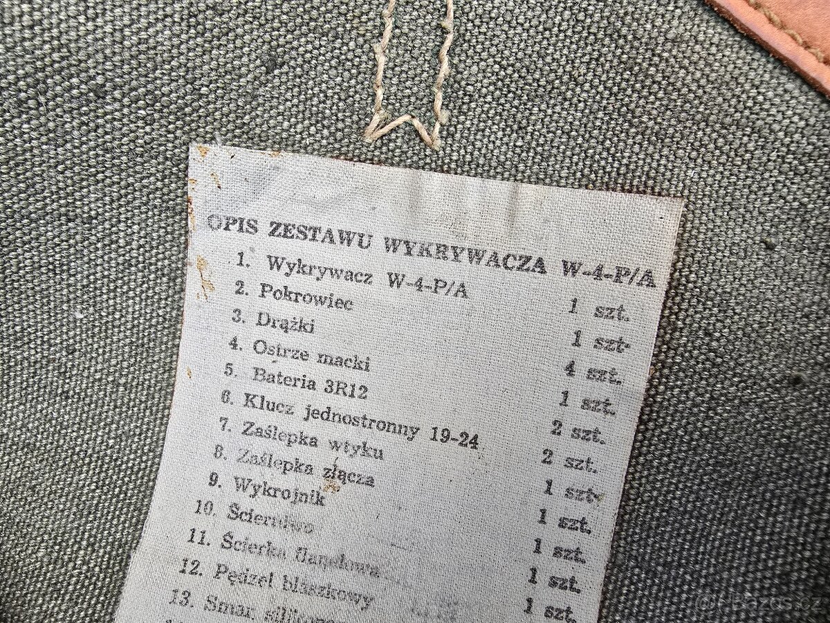 Minohledačka W-4-P/A (2ks)