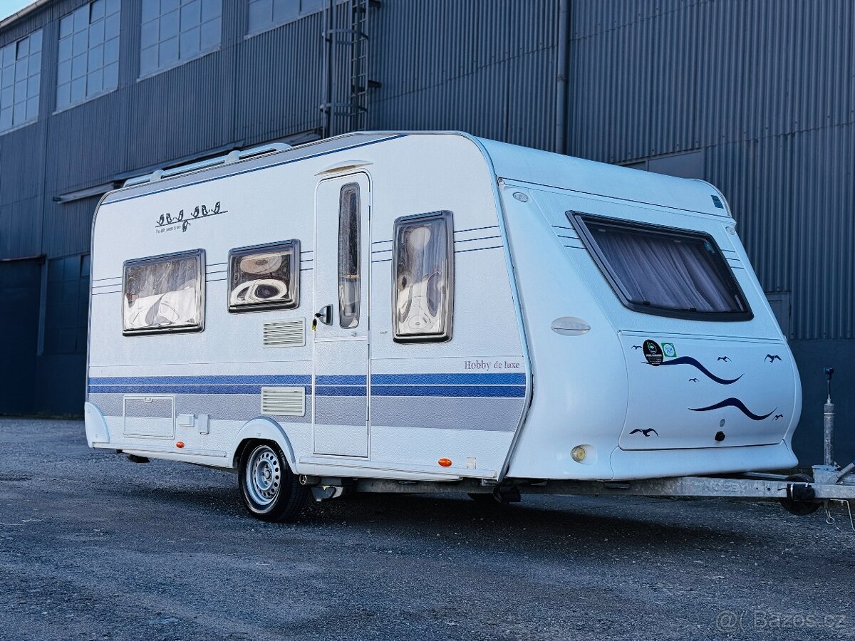 Hobby DeLuxe 460 LU/2008/MOVER/PŘEDSTAN/NOSIČ/1.400KG