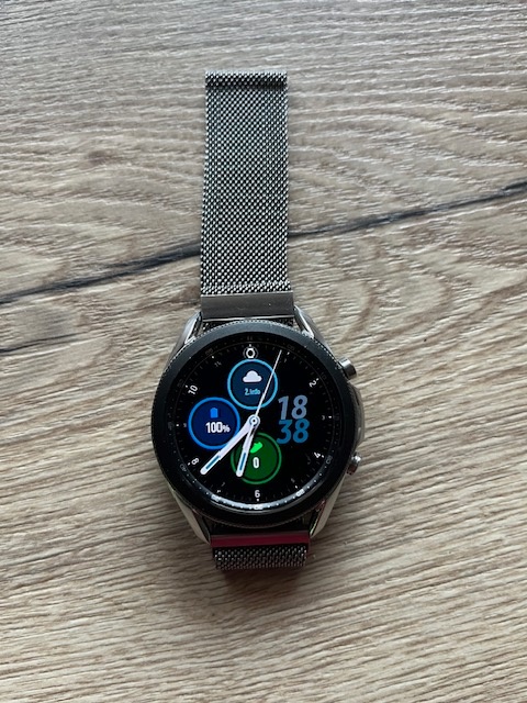 Prodám Samsung Galaxy Watch 3 45mm stříbrné