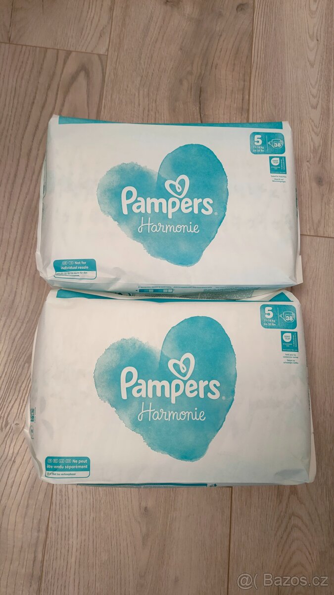 Pampers harmonie 5- 76ks