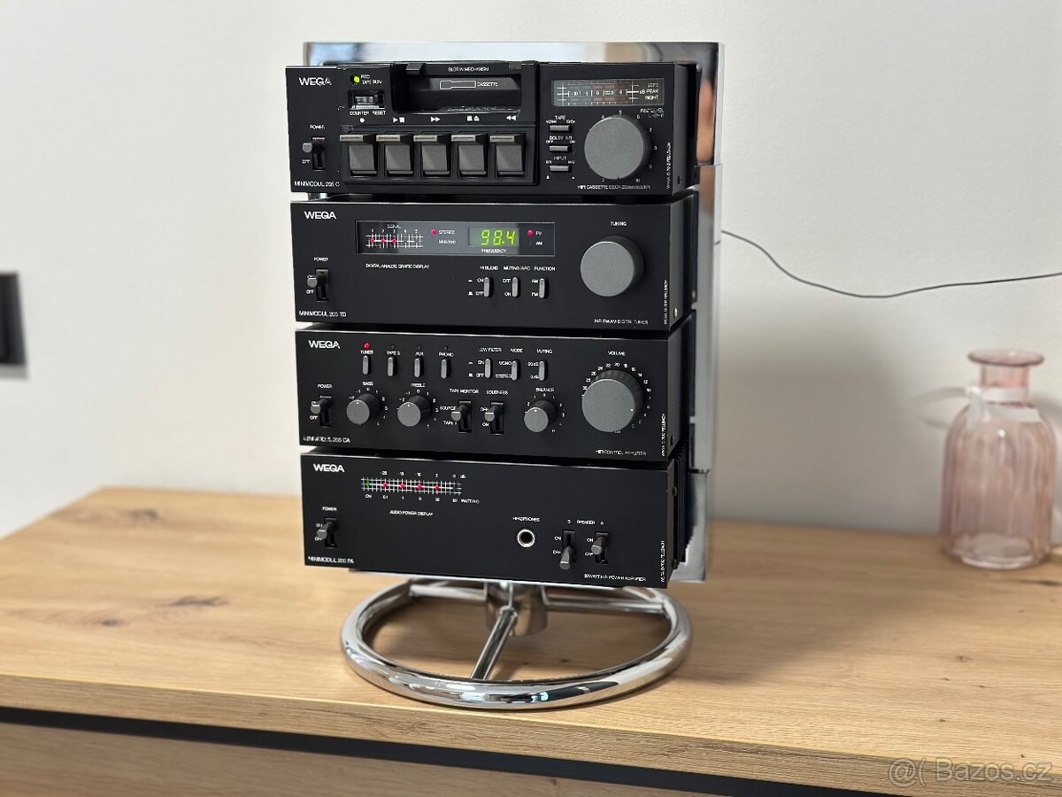 WEGA 205 MINI MODUL VINTAGE SESTAVA VĚŽ KOMPONENTY