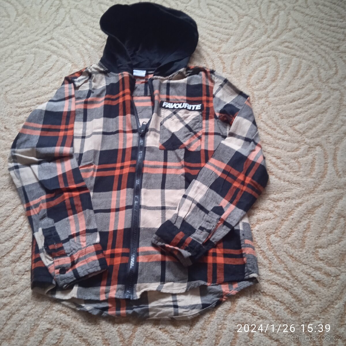 nová košile na zip velikost 146-152