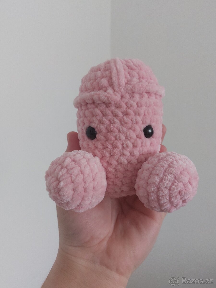 Háčkovaný Maxi Pinďa