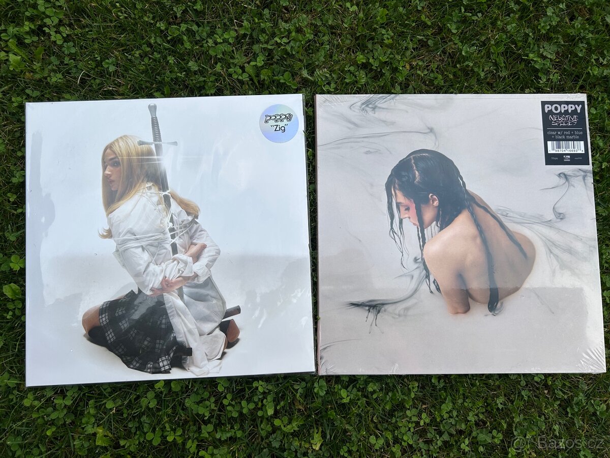 LP POPPY: ZIG + NEGATIVE SPACES vinyl