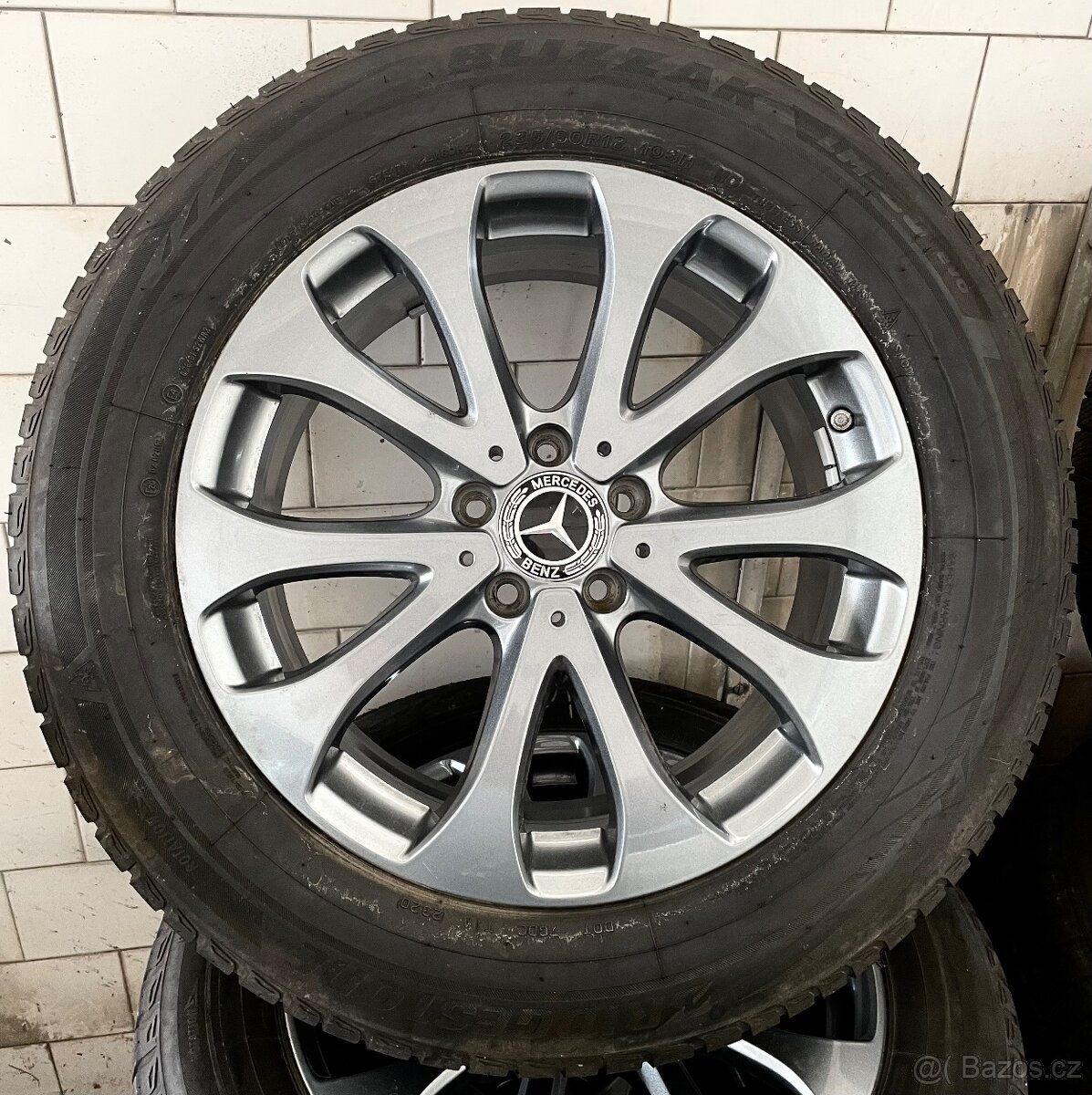5x112 R18 8J ET38 Mercedes GLC 235/60 R18 Bridgestone