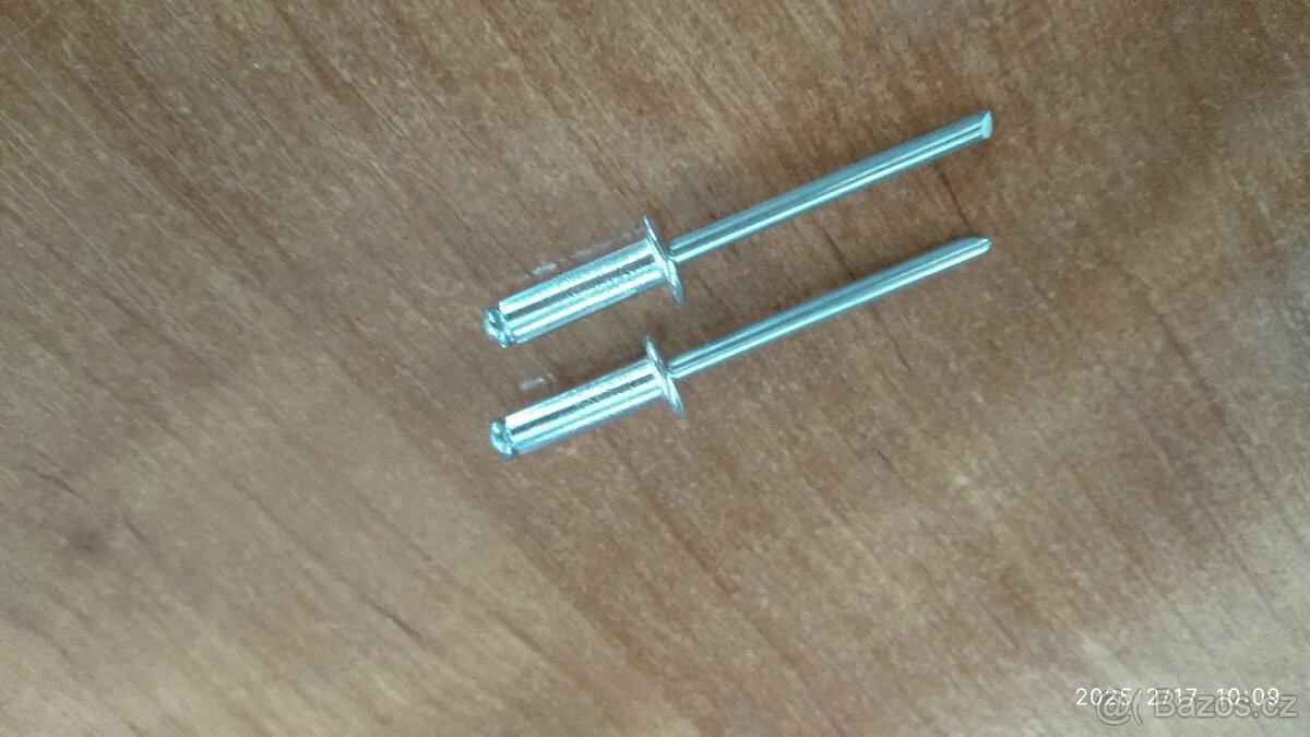 Prodám - trhací Al nýty 4 x 12 mm