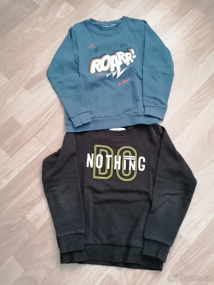 Chlapecké mikiny vel. 134/140