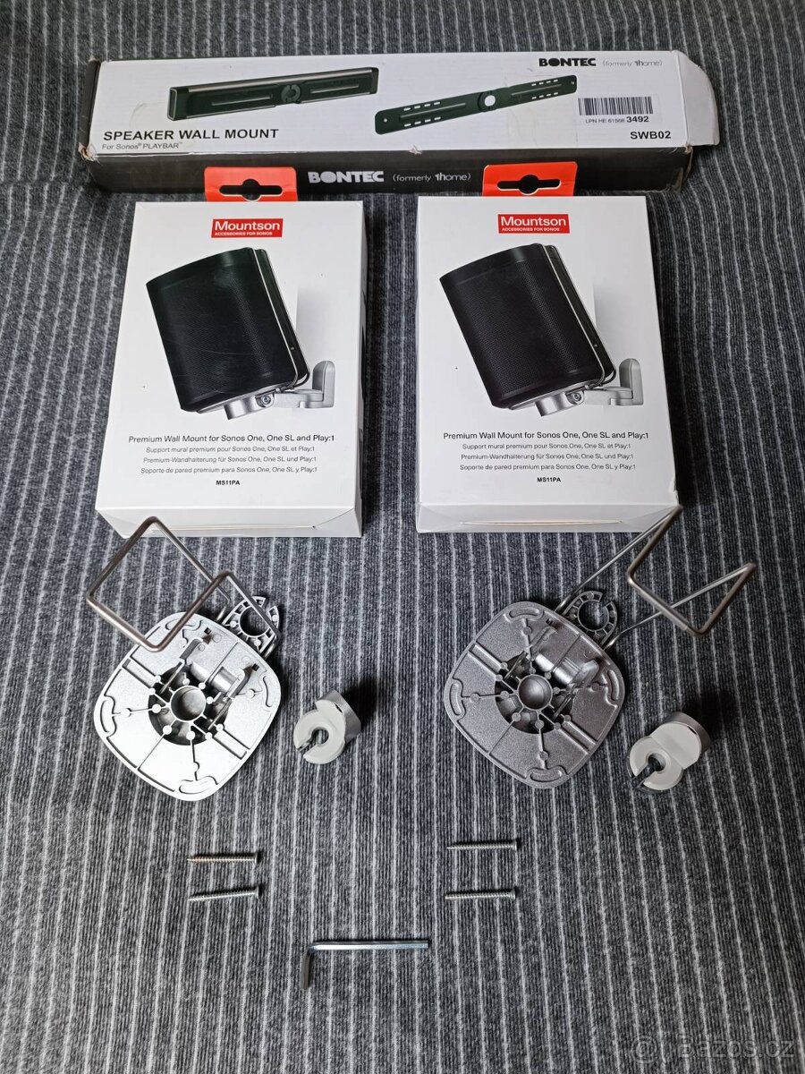 SONOS nástenné držiaky