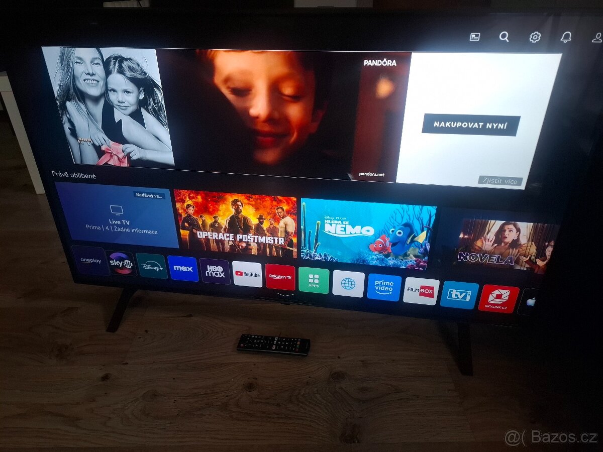 Lg 4K Smart 109cm DVB-T2 WiFi YouTube Netflix oneplay Disney