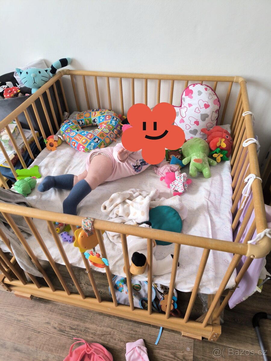 Dřevěná ohrádka 100x100cm