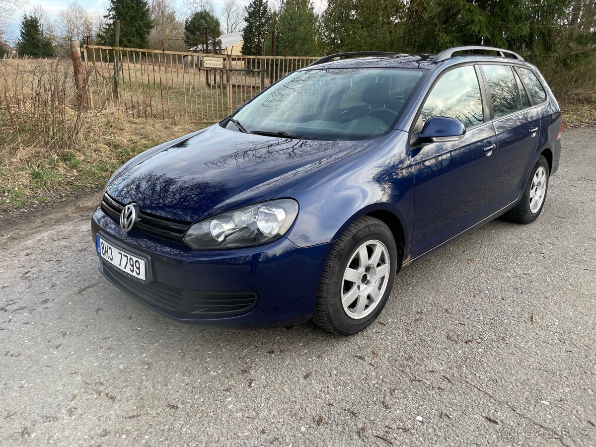 VW Golf Variant VI 1.6 75kw tažné