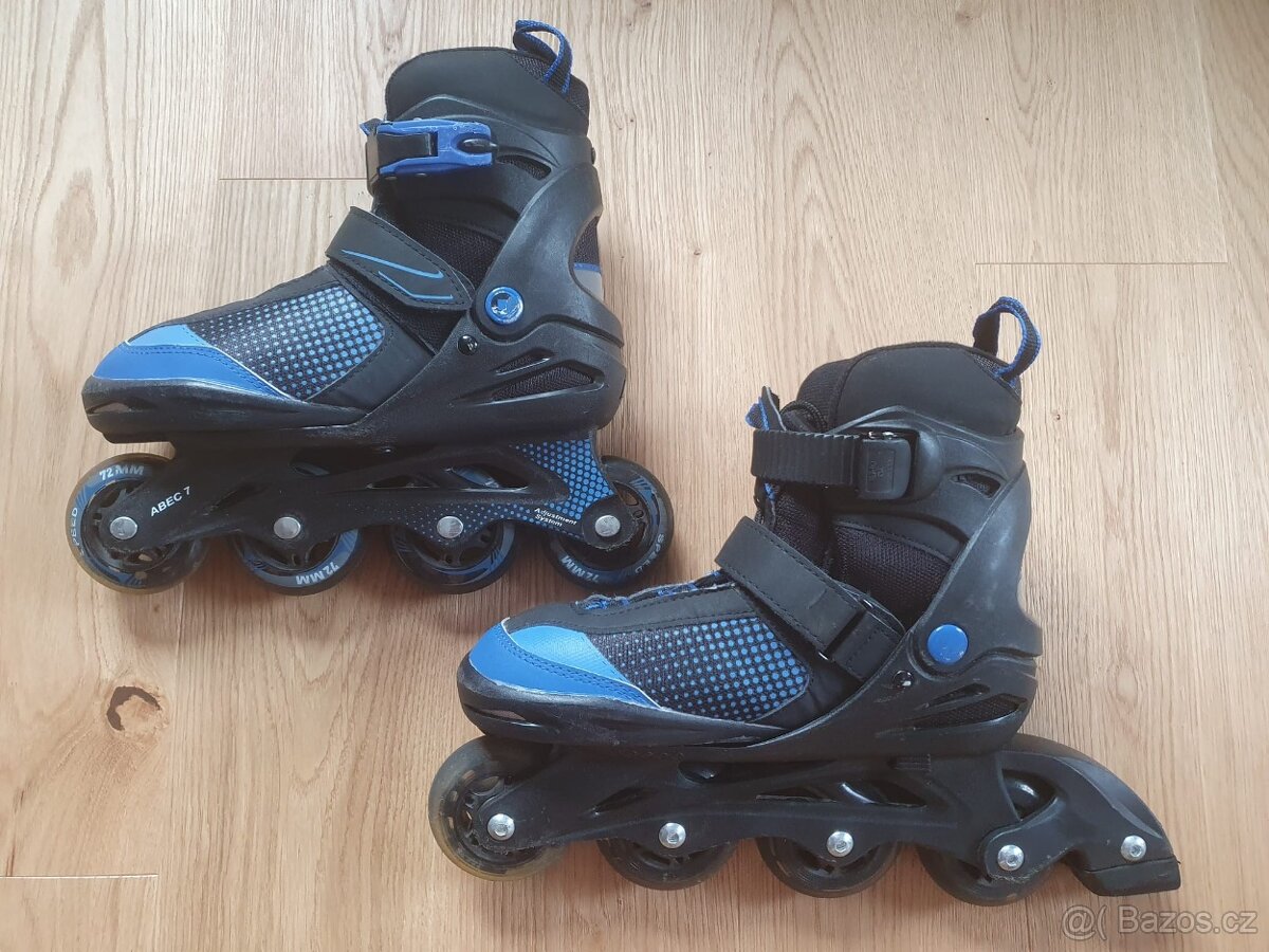 Chlapecké rostoucí inline brusle Crivit vel.33-37