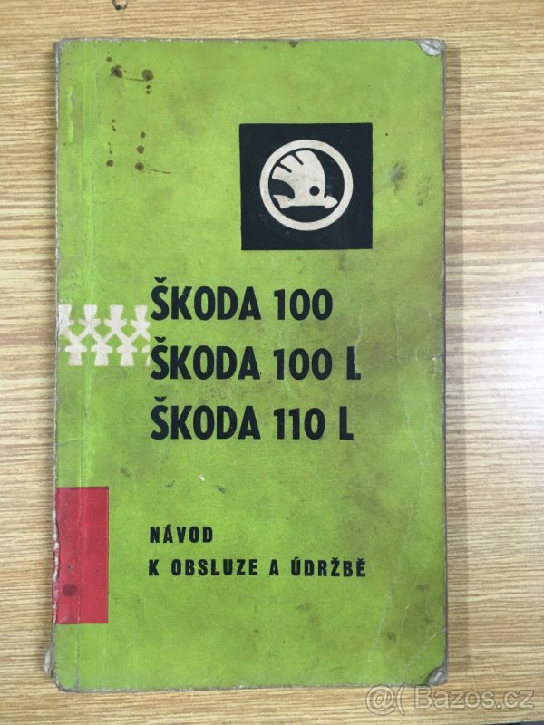 Prodám  knihu Škoda 100-110L