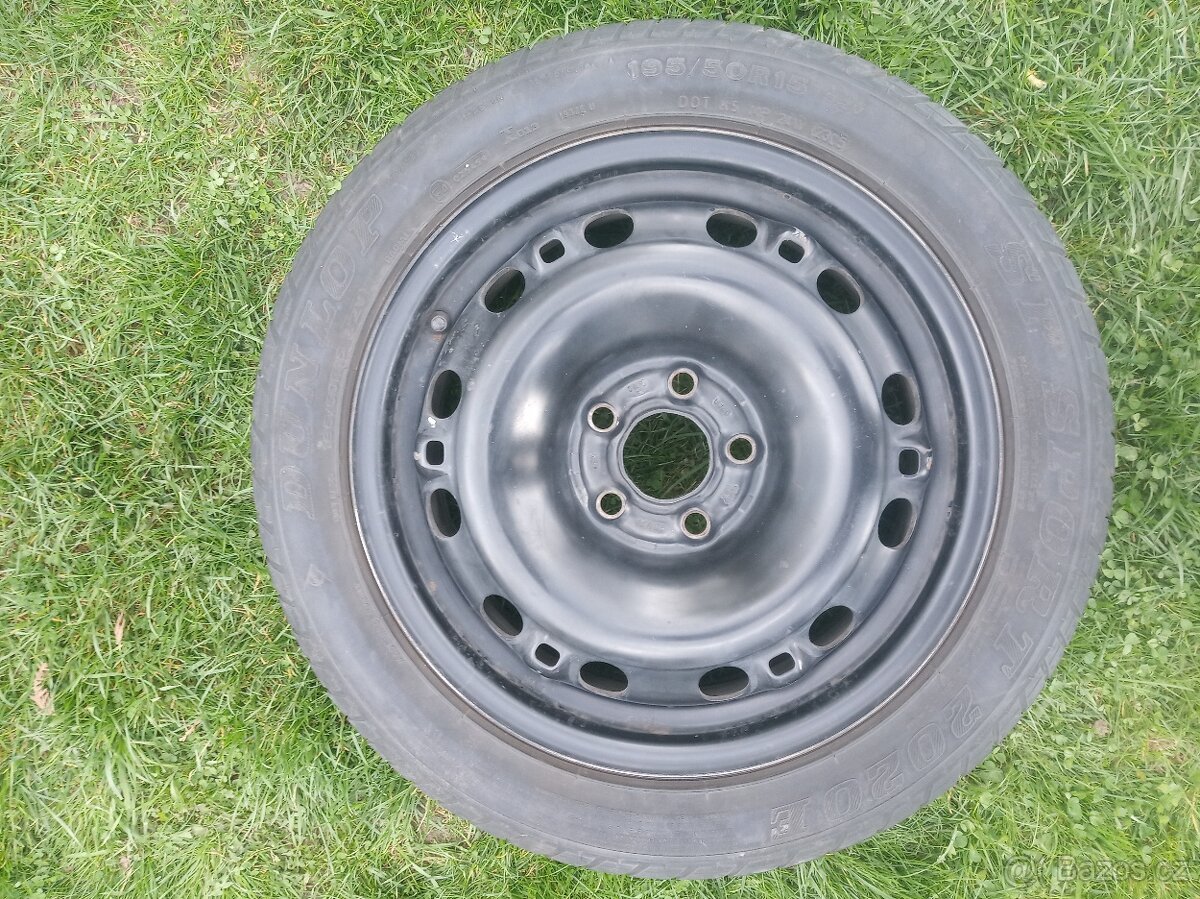 Pneu Dunlop s diskem 5×100 original