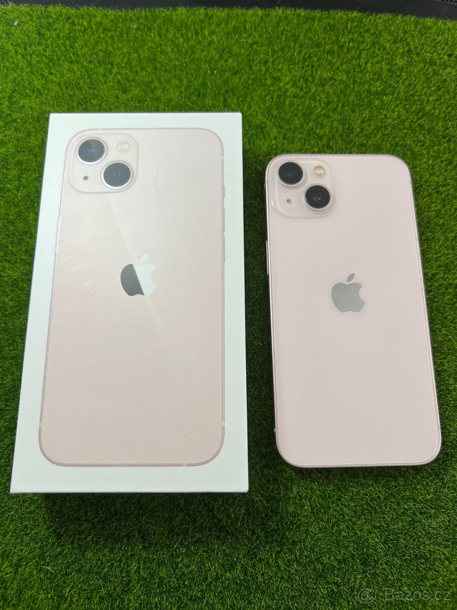 iPhone 13 128gb růžový - 90% baterie