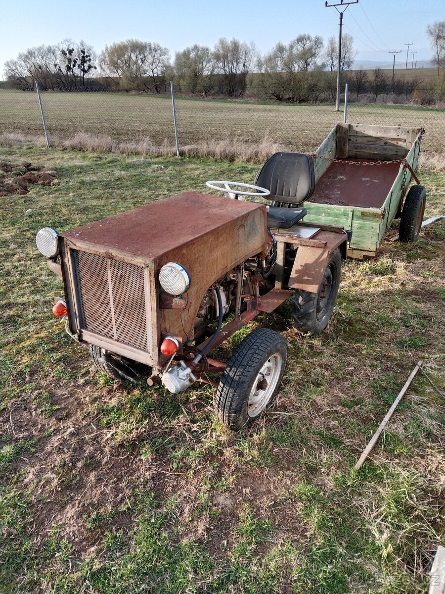 Domácí malotraktor