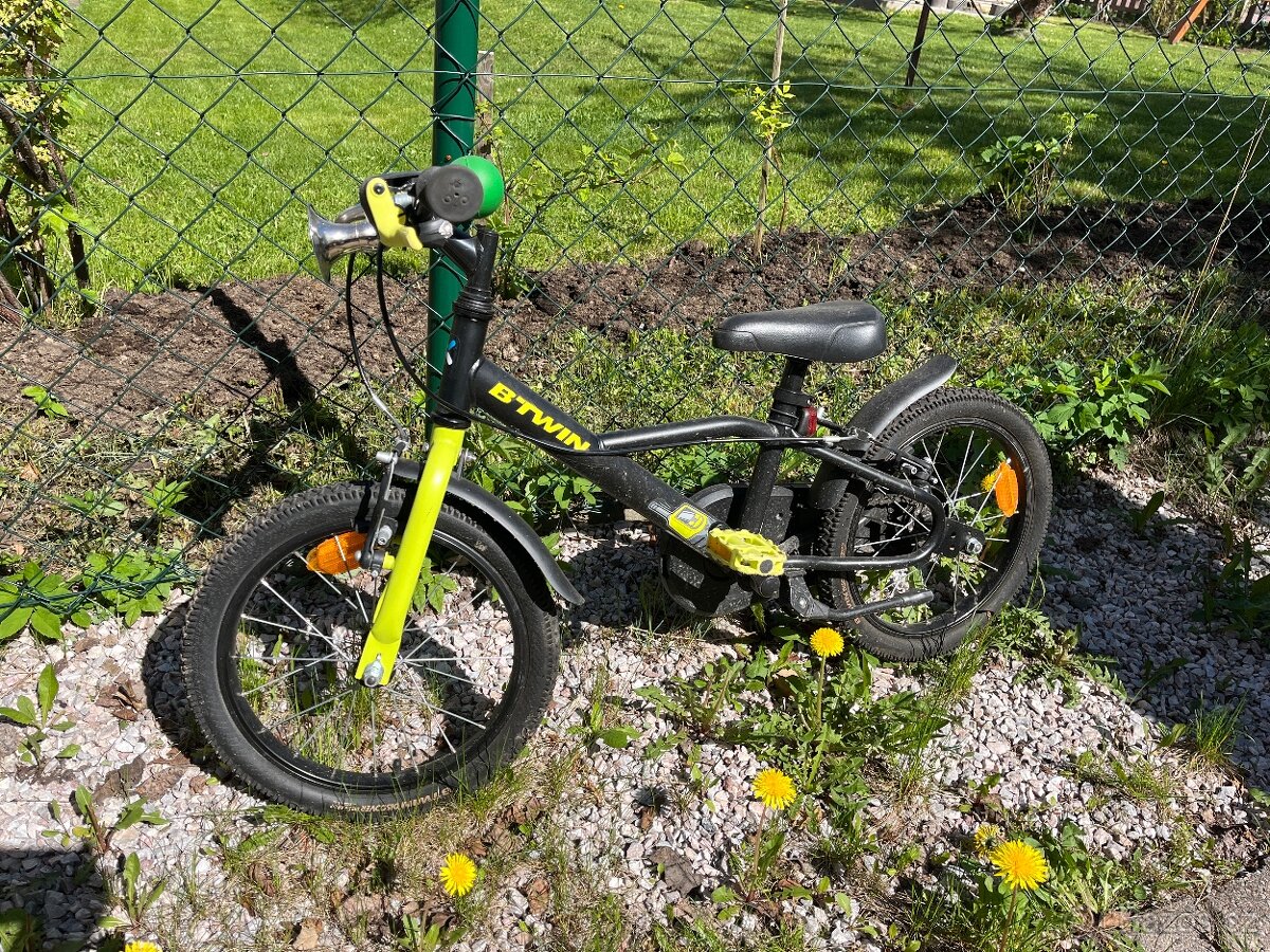 Dětské kolo minimálně použité