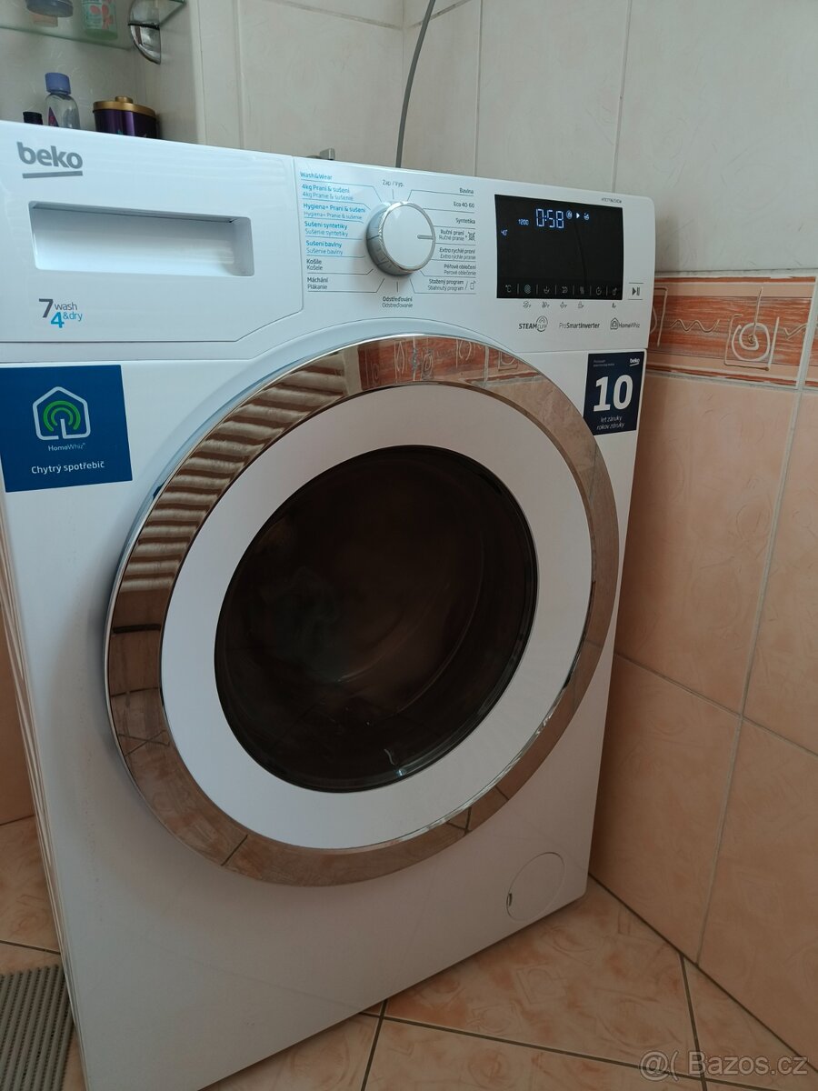Pračka se sušičkou s 10 let zarukou