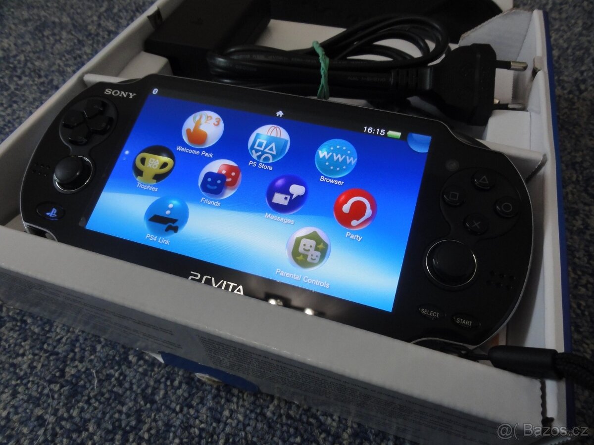 PS Vita, PSV, Playstation Vita OLED. 4GB paměť