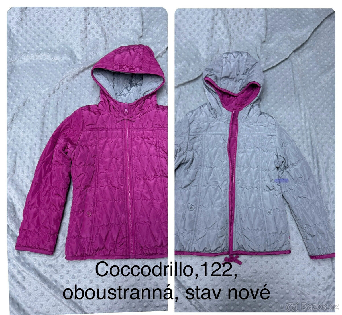 Coccodrillo 122 oboustranná prošívaná bunda