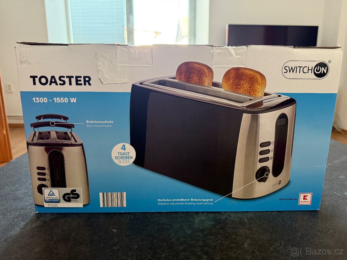 Topinkovač na 4 toasty