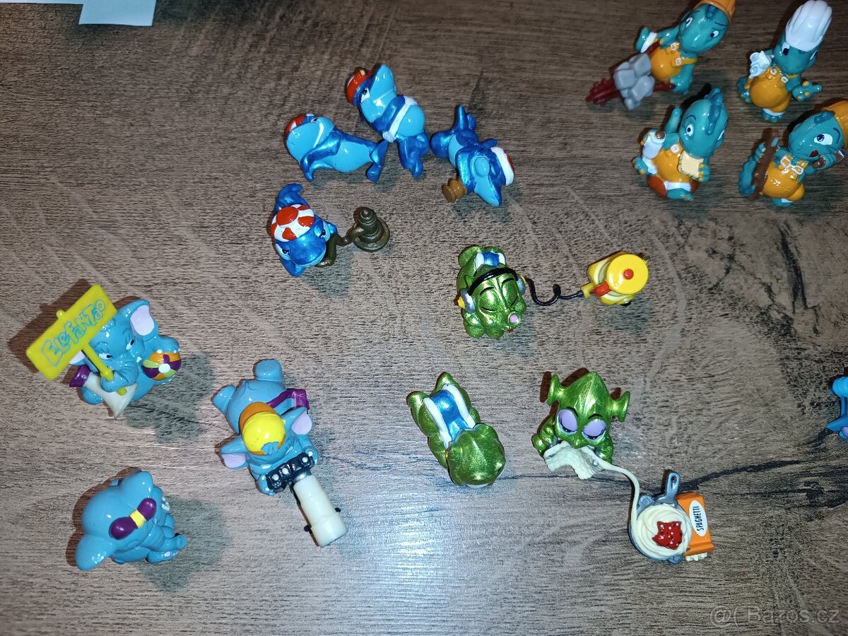Figurky z kinder vajíček