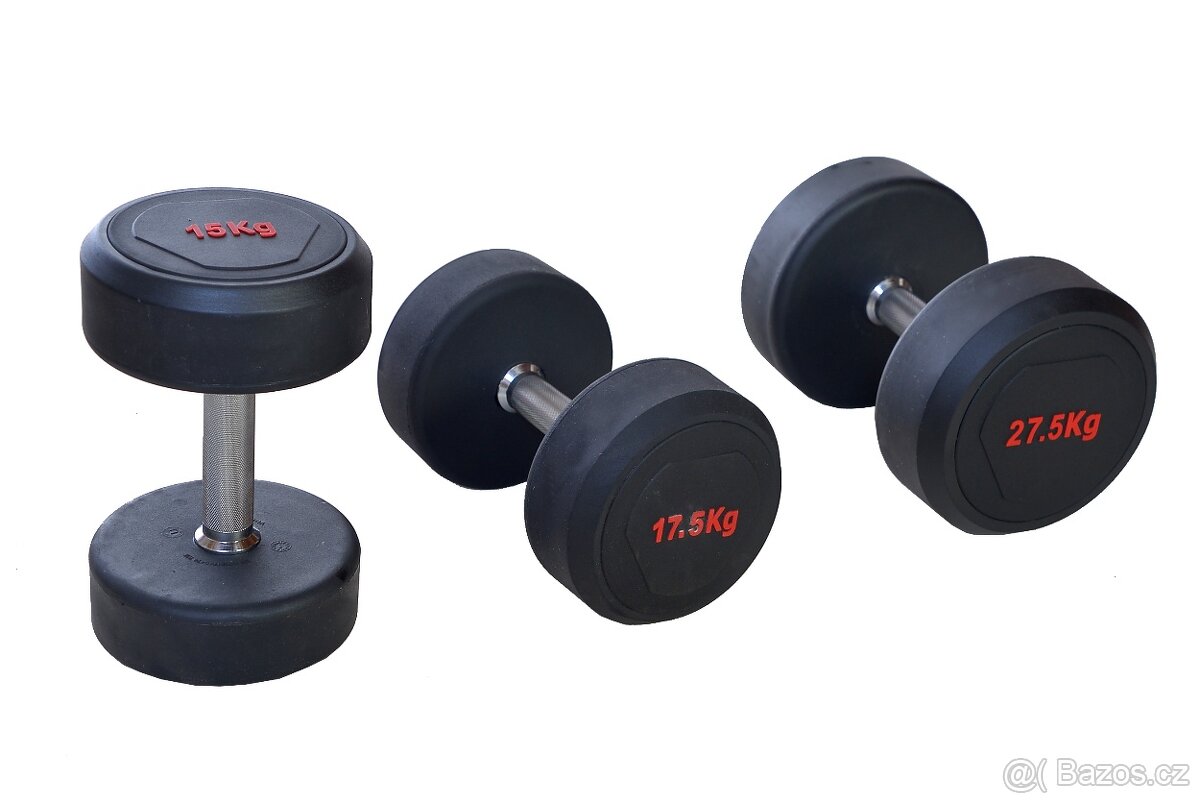 Sada jednoručních činek Style 2,5-50 kg - 20 párů
