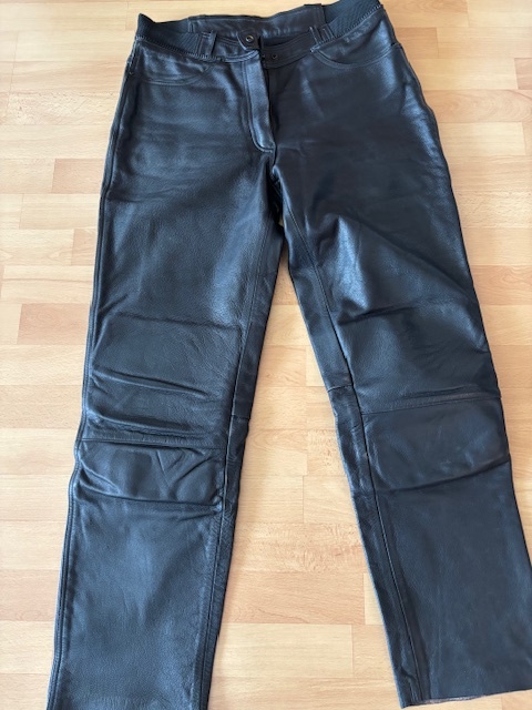 Dámské kožené moto-kalhoty